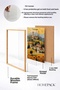 Tuscany Hills, Village, and Sunflowers Framed Painting, Italy Poster, Wall Decor, Itp084. - 4