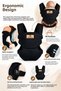 Hold Baby Carrier and Travel Bag - Ergonomic Comfort, Easy to Use, and Modern Design. - 8