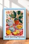Buongiorno Princess Tea Table Framed Painting Italy Poster Living Room Kitchen Wall Decor Itp102