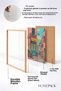 Cinque Terre Pastanesi and Stone Street Framed Painting, Italy Poster, Living Room, Kitchen, Wall Decor, Itp157. - 4