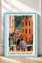I Love You so Much – Double-Framed Painting with Inscription, Italy Poster, Living Room, Kitchen, Wall Decor, Itp152. - 3