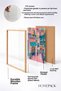 Positano Pink Shop with Signboard, Framed Poster, Italy Poster, Living Room, Kitchen, Wall Decor, Itp154. - 4