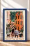 I Love You so Much – Double-Framed Painting with Inscription, Italy Poster, Living Room, Kitchen, Wall Decor, Itp152. - 3