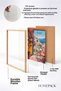 Capri Balcony with Sea View – Framed Painting, Italy Poster, Living Room, Kitchen, Wall Decor, Itp165. - 4