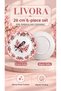 Pink Garden 6-Piece Dinnerware Set, Plate (26 cm)