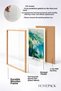 Amalfi Bay and Sailboats Framed Painting, Italy Poster, Living Room, Kitchen, Wall Decor, Itn018. - 4
