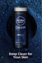 Men Men's Deep Clean Bath and Shower Gel 500ml, Body Hair Face, Masculine Scent, X2 Pieces, Cotton Gift - 4