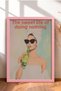Il Dolce Far Niente Printed Towel, Framed Painting, Italy Poster, Wall Decor, Itn011.