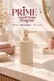 Prime 400 ml Porcelain Soft Touch Liquid Soap Dispenser - Cream Color