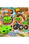 3D Visual Content Toy Binoculars with Animal Figures, a Toy for Changing Images and Exploring, for Ages 3+