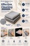 10-Piece Cleaning Set - 10L Transparent Container, Magic Liquid for Cleaning Limescale and Grout, and 6 Cleaning Cloths. - 4