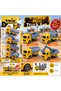 12-Piece Mini Truck, Fire Truck, and Cleaning Vehicle Set – 9 cm Pull-Back Toy Construction Vehicles. - 2