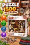 20090 Puzzle 500 Cats in the Library