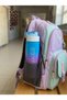 Polycarbonate Bottle 500 ml with "Good Morning" Inscription, Gradient Blue Lid - 5
