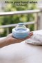 Collapsible Silicone Cup with Straw, Clear Lid, and Stopper—Travel and Camping Cup - 3