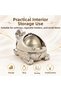 Luxury Alloy Metal Figurine Decorative Ashtray with Lid, 15 cm Metal Figurine, Incense Holder, Jewelry & Coin Box - 7