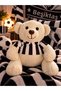 25 cm Fan Jersey Teddy Bear Print - 2