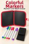 Drawing Book with Colored Pencils and Black Pen Holder - 3
