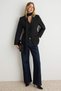 Black Blazer Jacket Twoaw27Bc00008 - 3