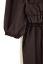 Brown Color Block Parachute Sportswear Bottom - Top Set Thmaw27Au00006 - 2