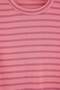 Pink Striped Single Jersey Knitted Pajama Set Thmaw27Pt00287 - 2