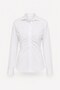 Pre-Gathered Poplin Shirt - 5
