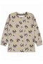 Girl's 100% Cotton Mink Color Raccoon Print Long Sleeve Winter Pajamas Set - 4