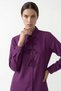 Lace Detailed Soft Linen Double Set - 2