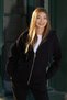 Basic Zippered Hooded Oversize Sweatshirt