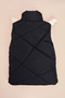 Zippered Stand Collar Girl's Puffer Vest - 5