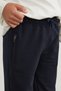 Unisex Kids Sweatpants with Tie Waist and Zipper Pocket - 3