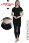 ZIPPERED SAUNA- THERMAL TOP and LEGGING SET - 3