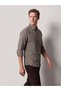 Sparkling Choices from Shining Store Standard Fit Plaid Embroidered Men's Lumberjack Shirt
