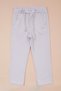 Tie-Waist Jacquard Boys' Trousers