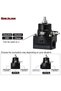 Universal Aluminum Fuel Pressure Regulator AN8 Feed & AN6 Return Line W/ 0-160PSI Gauge Set 3-20 20- - 3
