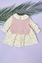 Floral Knitwear Sweater Girl's Dress - 4