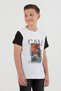 100% Cotton Palm Printed Boy's T-Shirt - 5