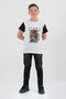 100% Cotton Palm Printed Boy's T-Shirt - 2