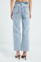 High Waist Cut-Off Leg Jeans - 8