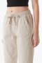 High Waist Elastic Waist Trousers - 6