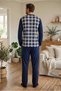 Çift Kaplan 8219 Men's Long Sleeve Pajama Set - 3