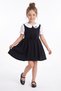 Stoned Baby Collar Bowknot Girl's Dress - 2