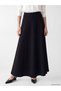 Zippered Waist Flared Skirt for Style Enthusiasts from Uzg Store - 3