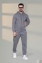 Unisex 3 Thread Cotton Zip up K Hooded Tracksuit Set – Comfortable and Stylish Hoodie Set - 4