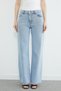 Rivet Detailed High Waist Jeans - 6