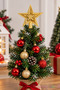 10 cm Gold Tepe Yıldızı Christmas Pine Tree Gold Star Tepelik Small Size Gold Tepe Yıldızı - 2