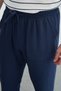 Elastic Waist Muslin Fabric Trousers - 7