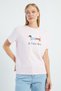 Dog Printed Crew Neck T-Shirt - 2