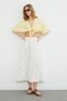 Tasseled Elastic Waist Maxi Skirt - 4