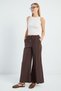 Elastic Waist Lace-Up Trousers - 5